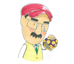 life of the playful president 2 sticker #12172817