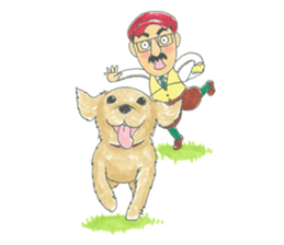 life of the playful president 2 sticker #12172826