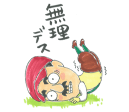 life of the playful president 3 sticker #12172892