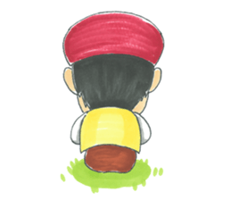 life of the playful president 3 sticker #12172896