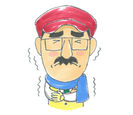 life of the playful president 3 sticker #12172898