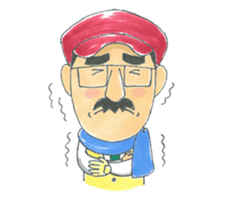 life of the playful president 3 sticker #12172898