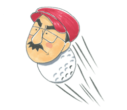 life of the playful president 3 sticker #12172903