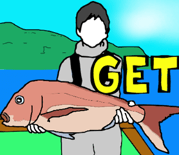 Boat Fishing Sticker of Japan sticker #12173240