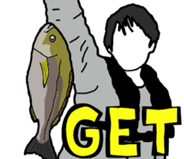 Boat Fishing Sticker of Japan sticker #12173244