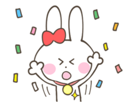 USAGI RIBBON GUN (animation sticker) sticker #12173466