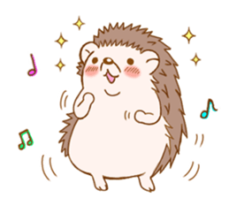 Feeling of the hedgehog sticker #12173888