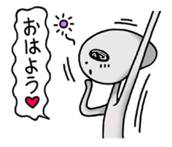 Alien-like days sticker #12174330