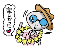 Alien-like days sticker #12174346