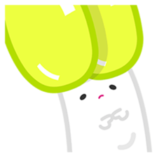 BINZO, YOUR LONELY BEAN SPROUT (DAILY) sticker #12174434