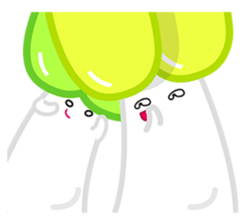BINZO, YOUR LONELY BEAN SPROUT (DAILY) sticker #12174437