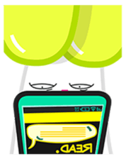 BINZO, YOUR LONELY BEAN SPROUT (DAILY) sticker #12174438