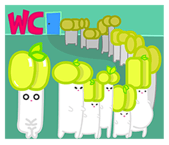 BINZO, YOUR LONELY BEAN SPROUT (DAILY) sticker #12174451