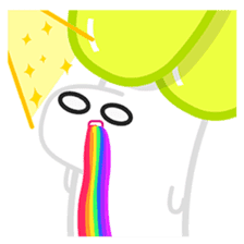 BINZO, YOUR LONELY BEAN SPROUT (DAILY) sticker #12174461