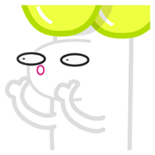 BINZO, YOUR LONELY BEAN SPROUT (DAILY) sticker #12174462