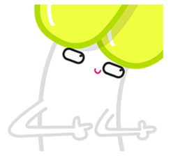 BINZO, YOUR LONELY BEAN SPROUT (DAILY) sticker #12174463