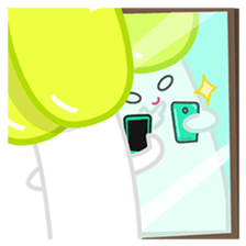 BINZO, YOUR LONELY BEAN SPROUT (DAILY) sticker #12174465