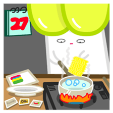 BINZO, YOUR LONELY BEAN SPROUT (DAILY) sticker #12174469