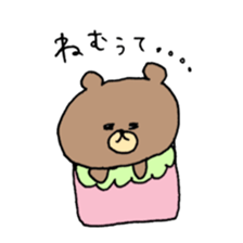 color loose bear sticker #12174532