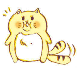 Fat cat.Part1. sticker #12174569