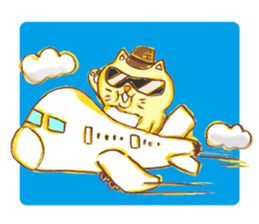 Fat cat.Part1. sticker #12174571