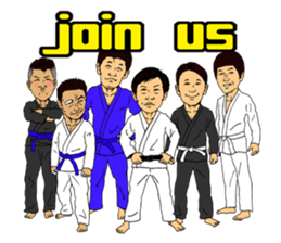 BJJ Academy Sticker (English version) sticker #12174590