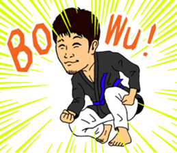 BJJ Academy Sticker (English version) sticker #12174600