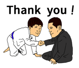 BJJ Academy Sticker (English version) sticker #12174606