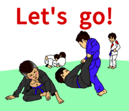 BJJ Academy Sticker (English version) sticker #12174620