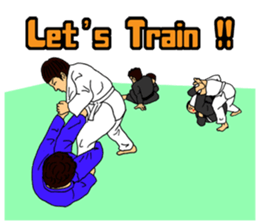 BJJ Academy Sticker (English version) sticker #12174621