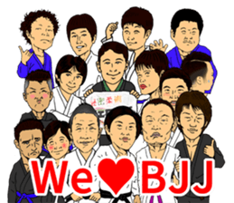 BJJ Academy Sticker (English version) sticker #12174629