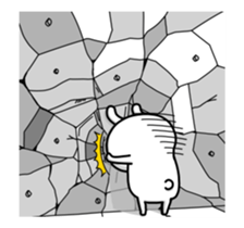 Move! Hare and the Tortoise sticker #12175831