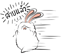 The Fluffy Fatty Rabbit sticker #12176449
