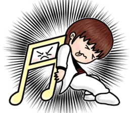 PI & OO - THE LITTLE PIANIST sticker #12176840