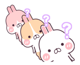 Move!!Rabbit group coming~ sticker #12176855