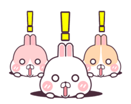 Move!!Rabbit group coming~ sticker #12176858