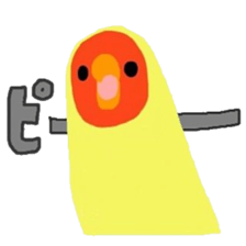 Love-bird PIPI sticker #12176904