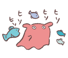 <opisthoteuthis depressa> sticker #12176935