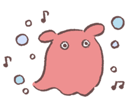 <opisthoteuthis depressa> sticker #12176945