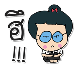 Hello! My name Kayo. Nice to meet you. sticker #12177997