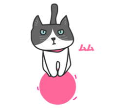Cats Buri and Buro sticker #12178242