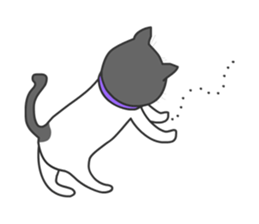 Cats Buri and Buro sticker #12178265