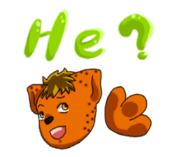 Life of hyena sticker #12178577