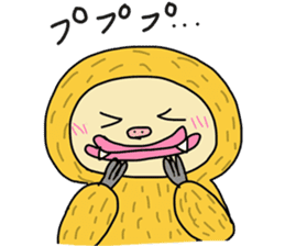 Sloth , loose of Motchi of have everyday sticker #12179033