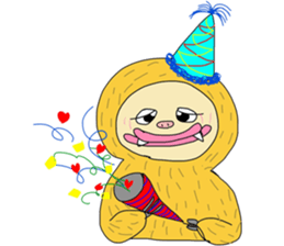 Sloth , loose of Motchi of have everyday sticker #12179034