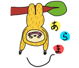 Sloth , loose of Motchi of have everyday sticker #12179039