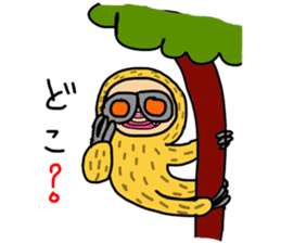 Sloth , loose of Motchi of have everyday sticker #12179043