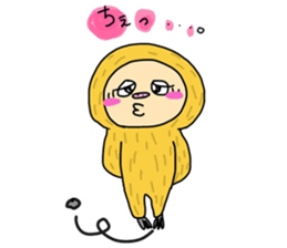 Sloth , loose of Motchi of have everyday sticker #12179060