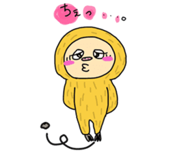 Sloth , loose of Motchi of have everyday sticker #12179060