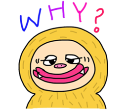 Sloth , loose of Motchi of have everyday sticker #12179062